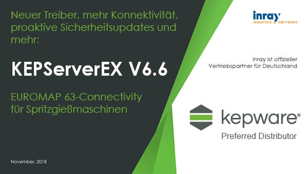 EUROMAP 63 Connectivity für Spritzgussmaschinen mit KEPServerEX® Version 6.6